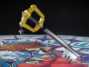 keyblade from kingdom hearts 3D 模型