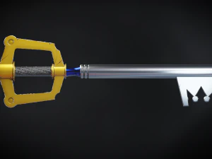 keyblade from kingdom hearts 3D Model