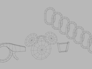 keyblade from kingdom hearts 3D Модель
