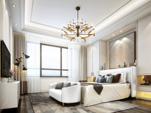 modern bedroom 3Dモデル