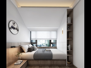 modern bedroom 3D Модель