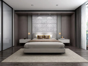 modern bedroom 3D Model