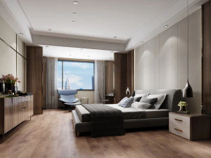 modern bedroom 3D Model