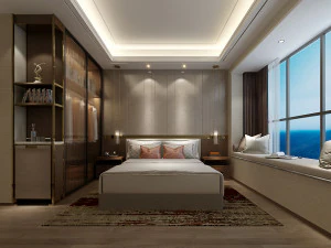 dormitorio moderno Modelo 3D