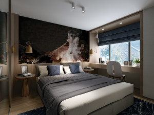 modern bedroom 3D Модель