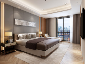 modern bedroom 3D Модель