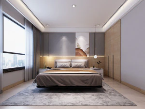 quarto moderno Modelo 3D