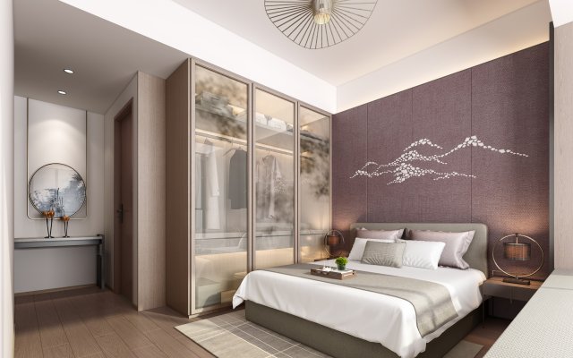 modern bedroom 3D Model .c4d .max .obj .3ds .fbx .stl .blend 