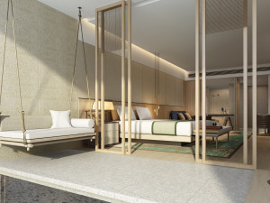 modern bedroom Modelo 3D