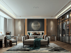 modern bedroom 3D Модель