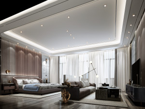modern bedroom 3Dモデル