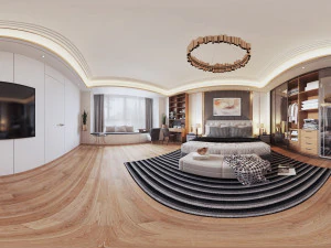 modern bedroom 3D Model