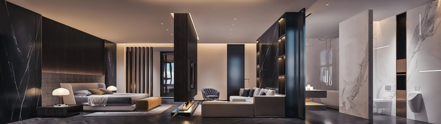 modern bedroom 3D Model .c4d .max .obj .3ds .fbx .stl .blend 