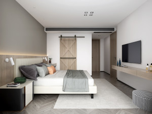 modern bedroom 3D Модель