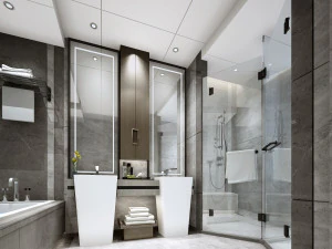 banheiro moderno Modelo 3D