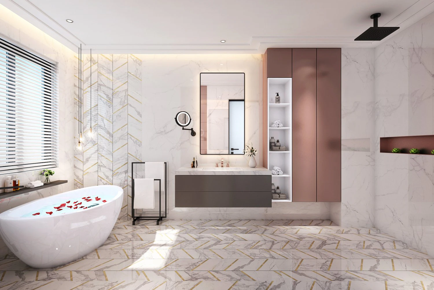 modern toilet bathroom 3D Model .c4d .max .obj .3ds .fbx .stl .blend