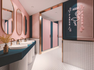 modern toilet bathroom 3D Модель