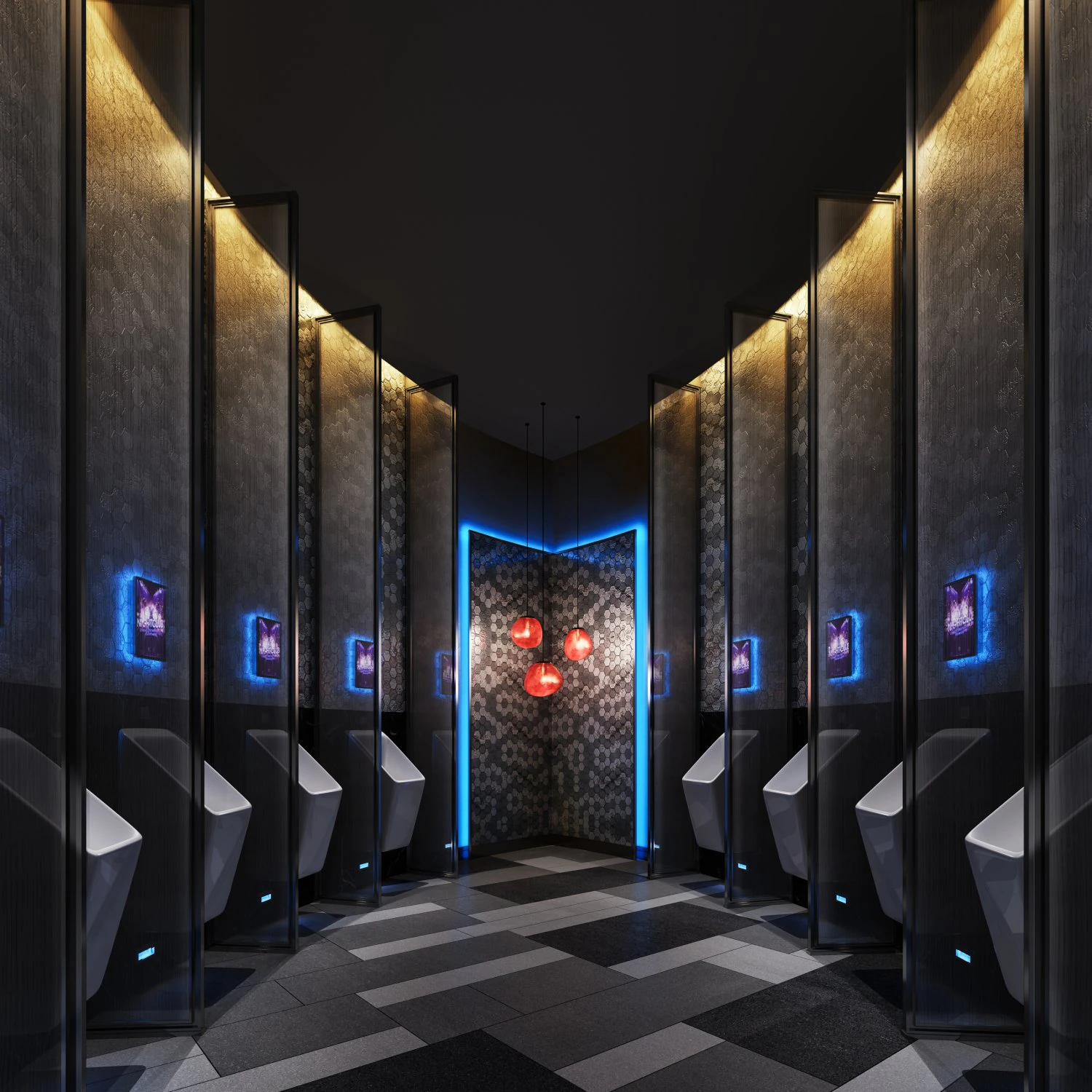 modern toilet bathroom 3D Model .c4d .max .obj .3ds .fbx .stl .blend