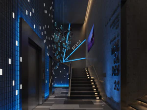 nowoczesna toaleta Model 3D