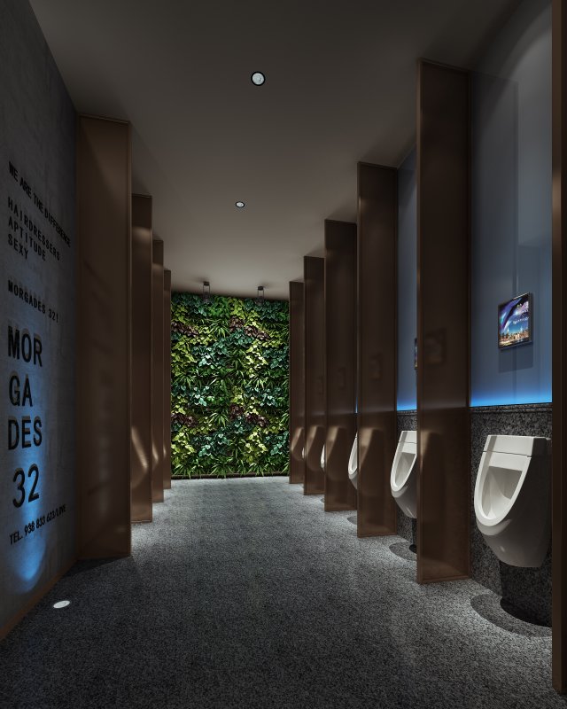 modern toilet bathroom 3D मॉडल .c4d .max .obj .3ds .fbx .stl .blend 
