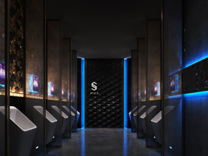 modern toilet bathroom 3D Model