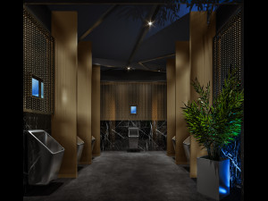 modern toilet bathroom 3D 模型
