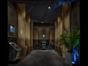 モダンなトイレバスルーム 3Dモデル