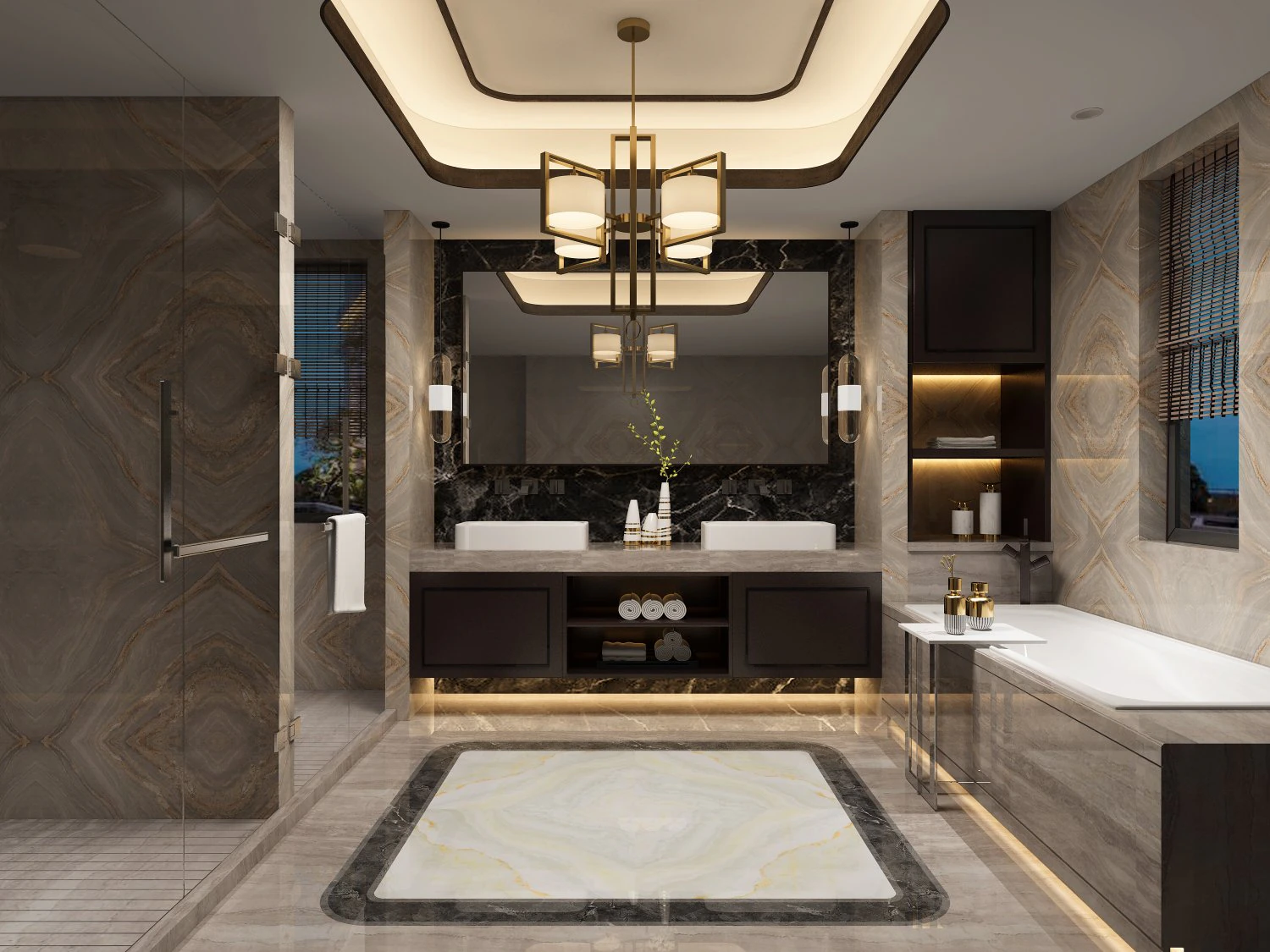 modern toilet bathroom 3D Model .c4d .max .obj .3ds .fbx .stl .blend