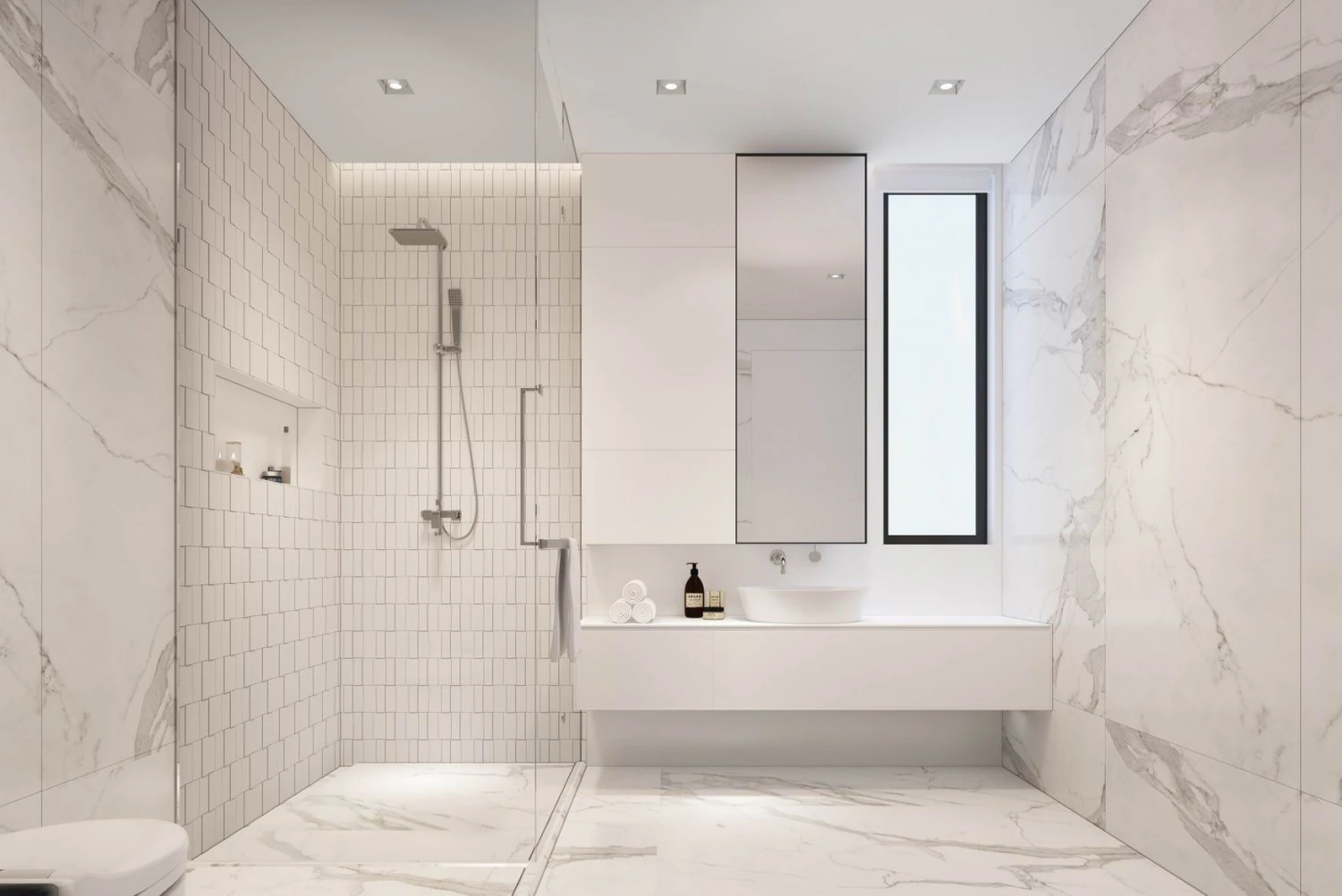 modern toilet bathroom 3D Model .c4d .max .obj .3ds .fbx .stl .blend