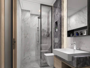 ba&ntilde;o moderno Modelo 3D