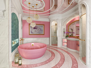 luxurious bedroom Modèle 3D