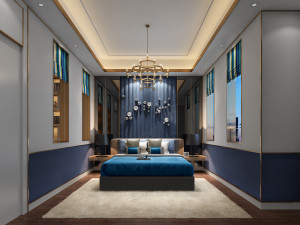 luxurious bedroom 3D Модель
