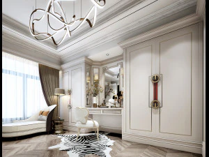 l&uuml;ks yatak odası 3D Model