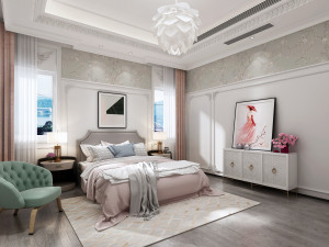 modern bedroom 3D Модель