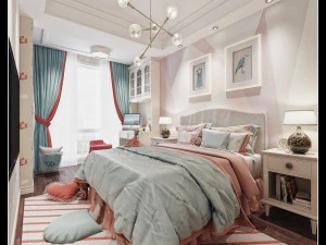 modern bedroom 3D Model