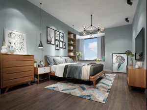 modern bedroom 3D Model