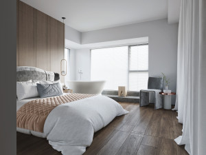 modern bedroom 3D Model