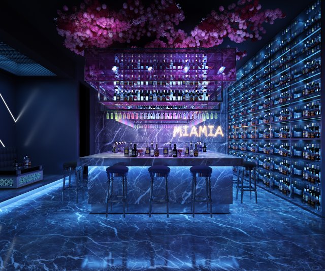 bar 3D 模型 .c4d .max .obj .3ds .fbx .stl .blend 