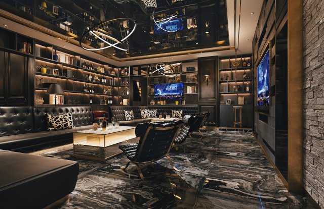 bar 3D Model .c4d .max .obj .3ds .fbx .stl .blend 