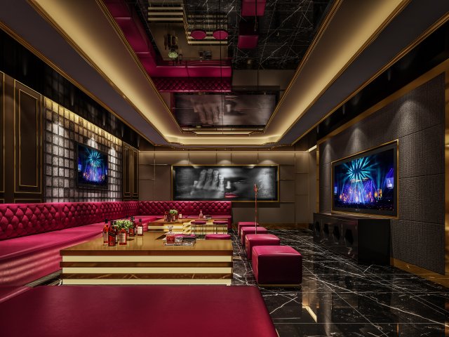bar 3D Модель .c4d .max .obj .3ds .fbx .stl .blend 