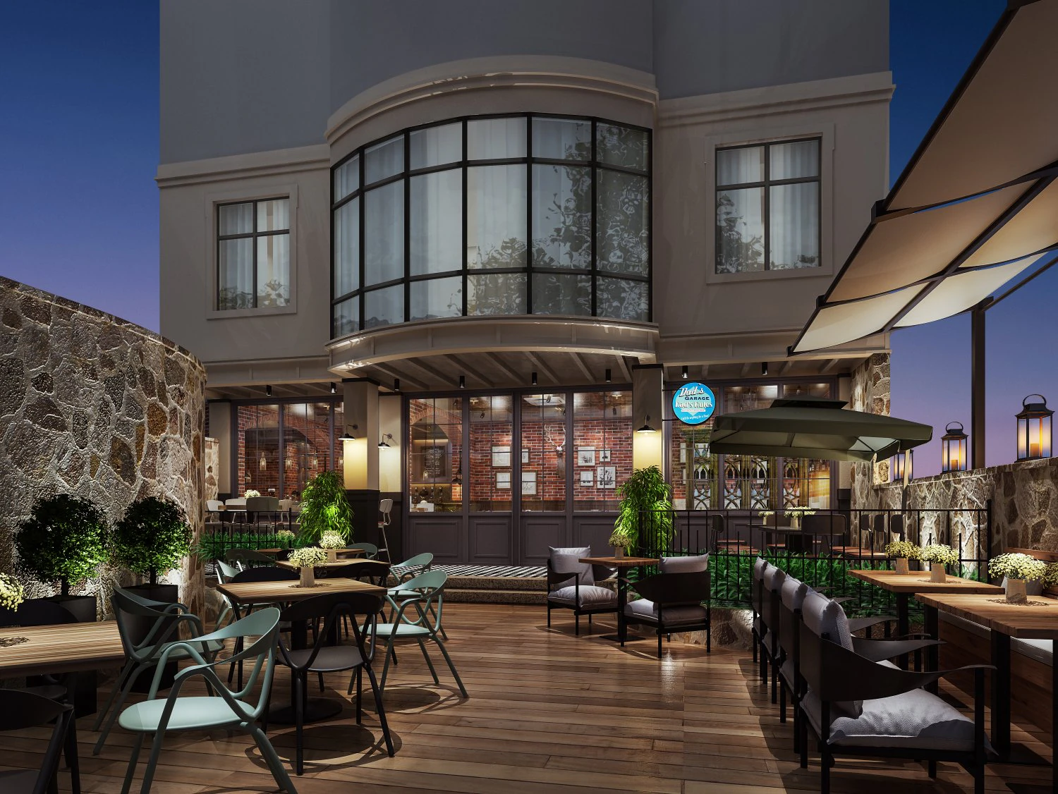 bar 3D Model .c4d .max .obj .3ds .fbx .stl .blend 