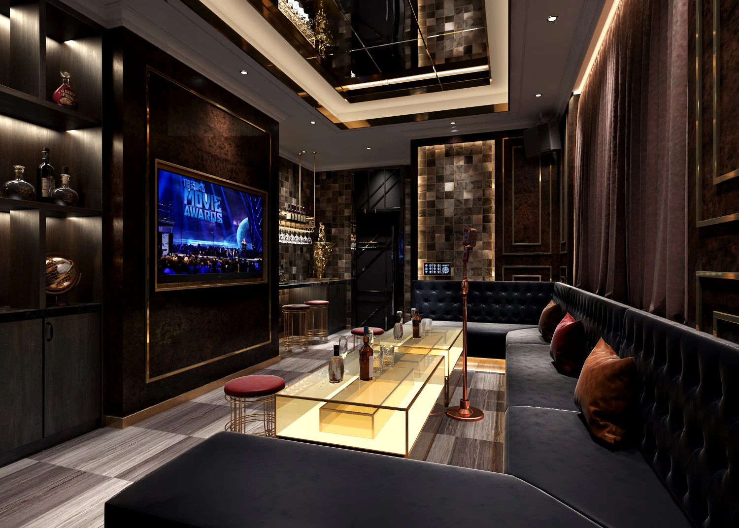 bar 3D Model .c4d .max .obj .3ds .fbx .stl .blend