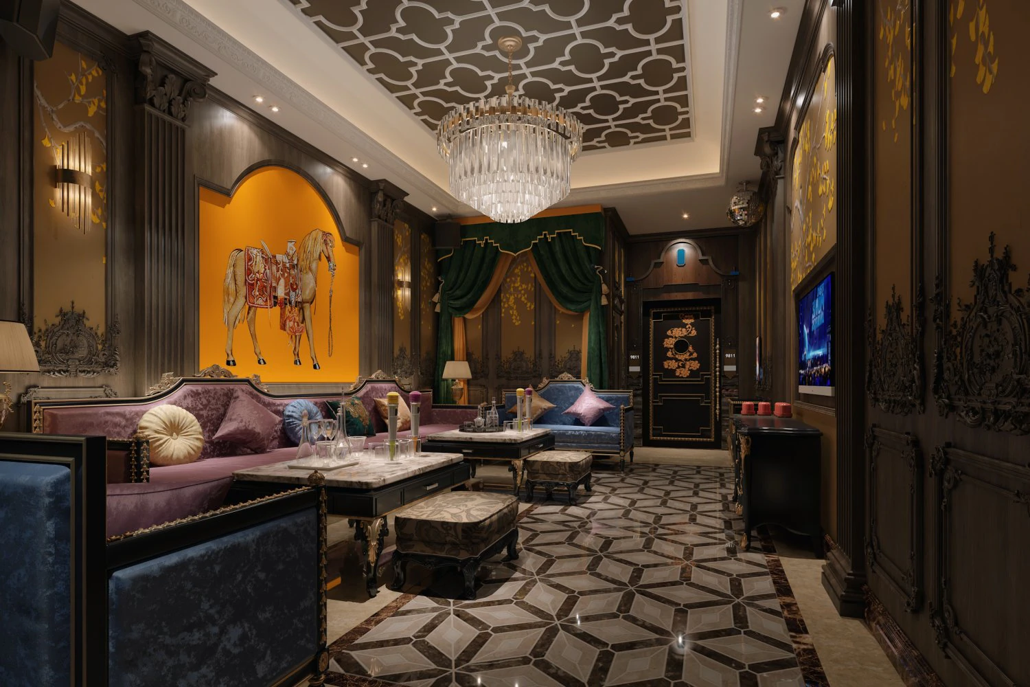 bar 3D Model .c4d .max .obj .3ds .fbx .stl .blend 