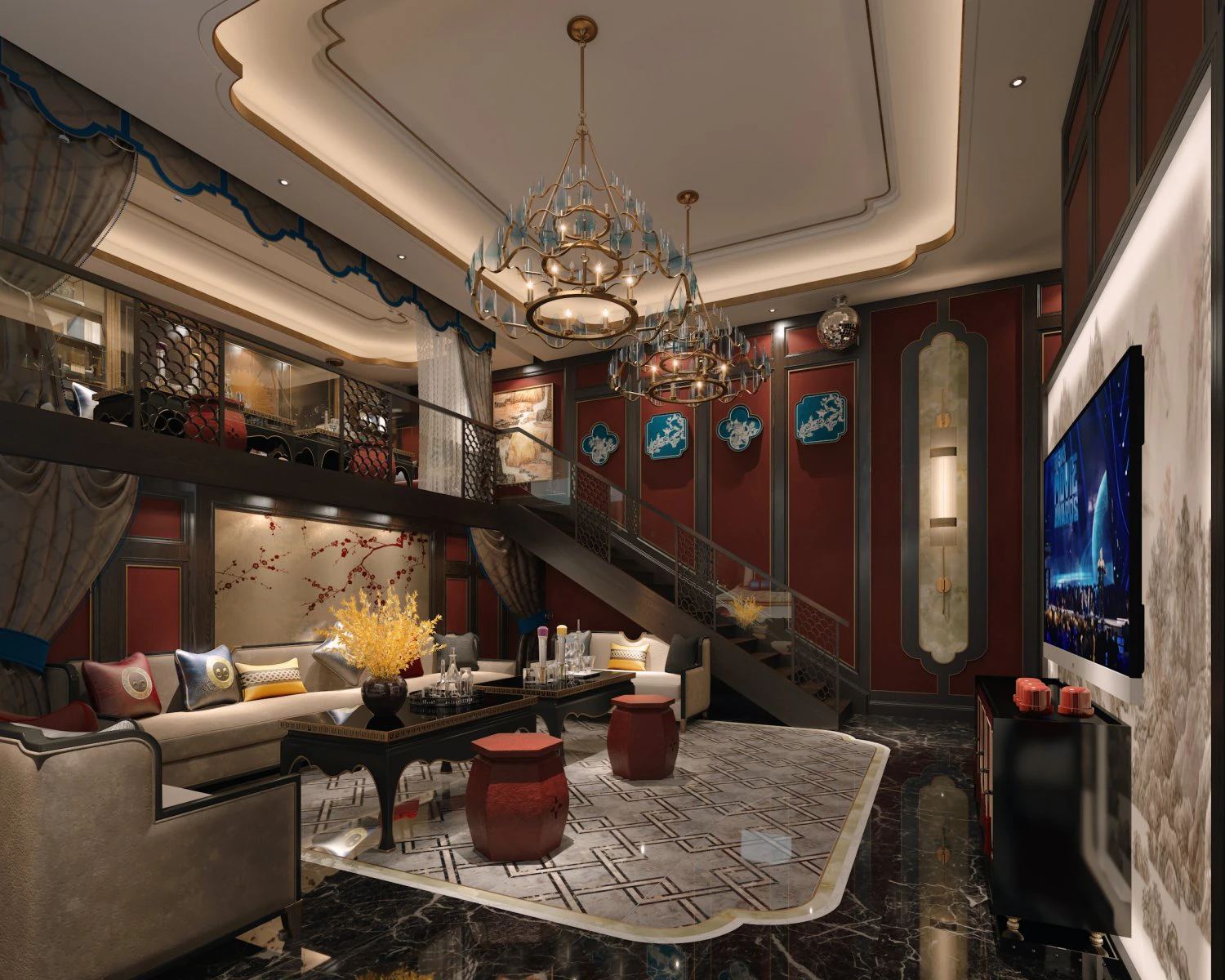 bar 3D Model .c4d .max .obj .3ds .fbx .stl .blend