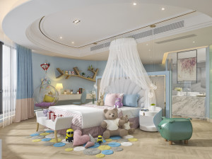 childrens bedroom 3D Model