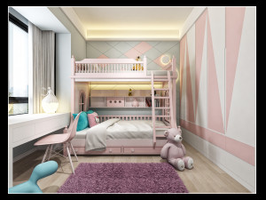 childrens bedroom Modèle 3D