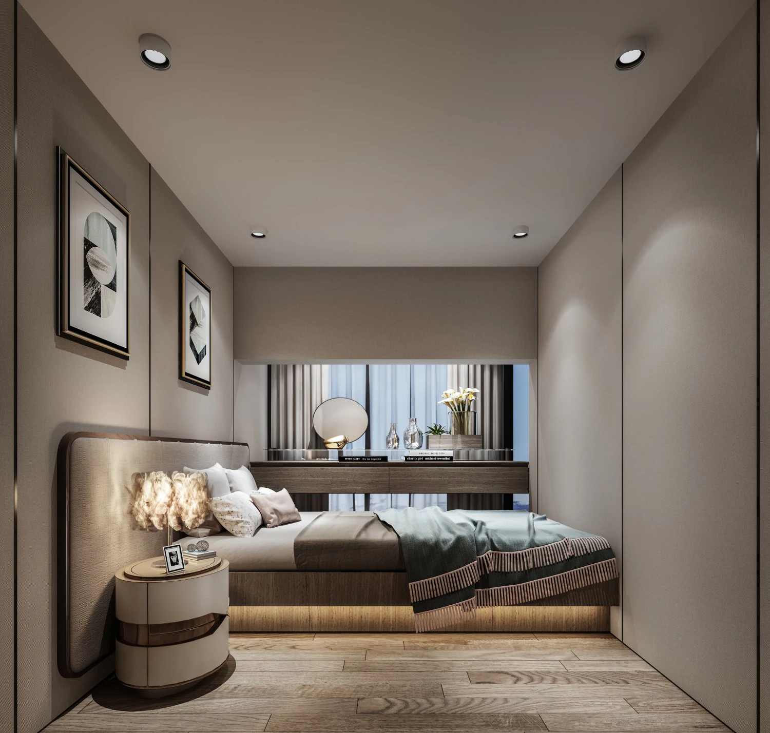 childrens bedroom 3D Model .c4d .max .obj .3ds .fbx .stl .blend 