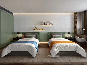 子供部屋 3Dモデル