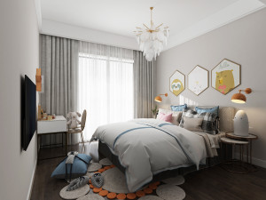 childrens bedroom Modelo 3D