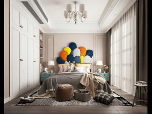 childrens bedroom 3Dモデル